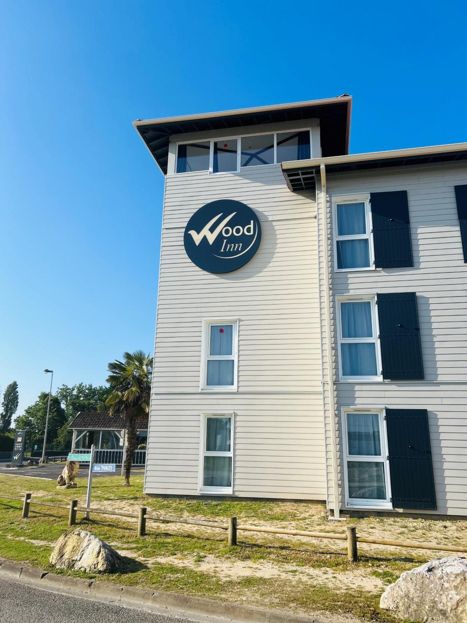 Hotel Wood Inn Bordeaux Aeroport Мериньяк Экстерьер фото